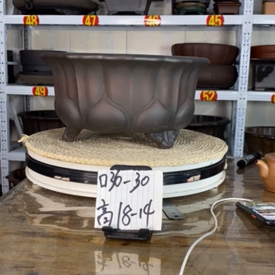 花盆紫砂宜兴紫砂花盆产地直销