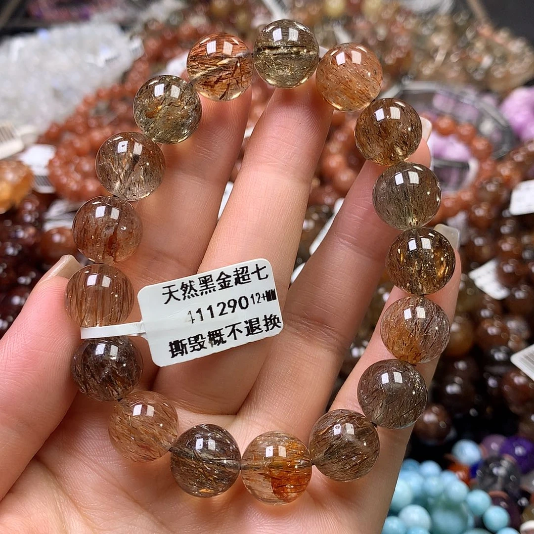 水晶手串未镶嵌小****o，