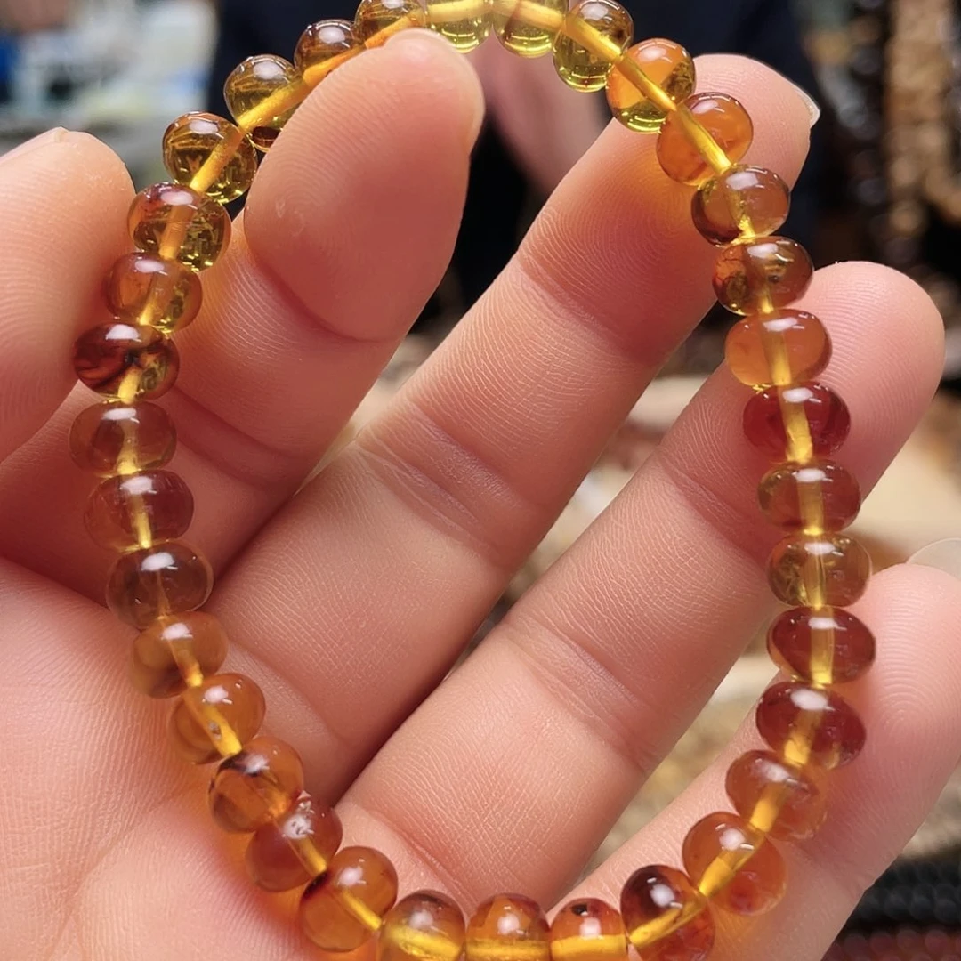 琥珀裸石未镶嵌七