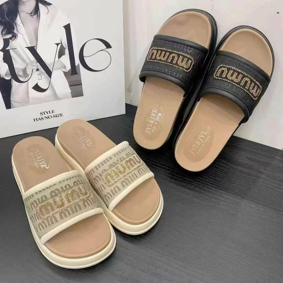 JN-女士夏季百搭休闲拖鞋