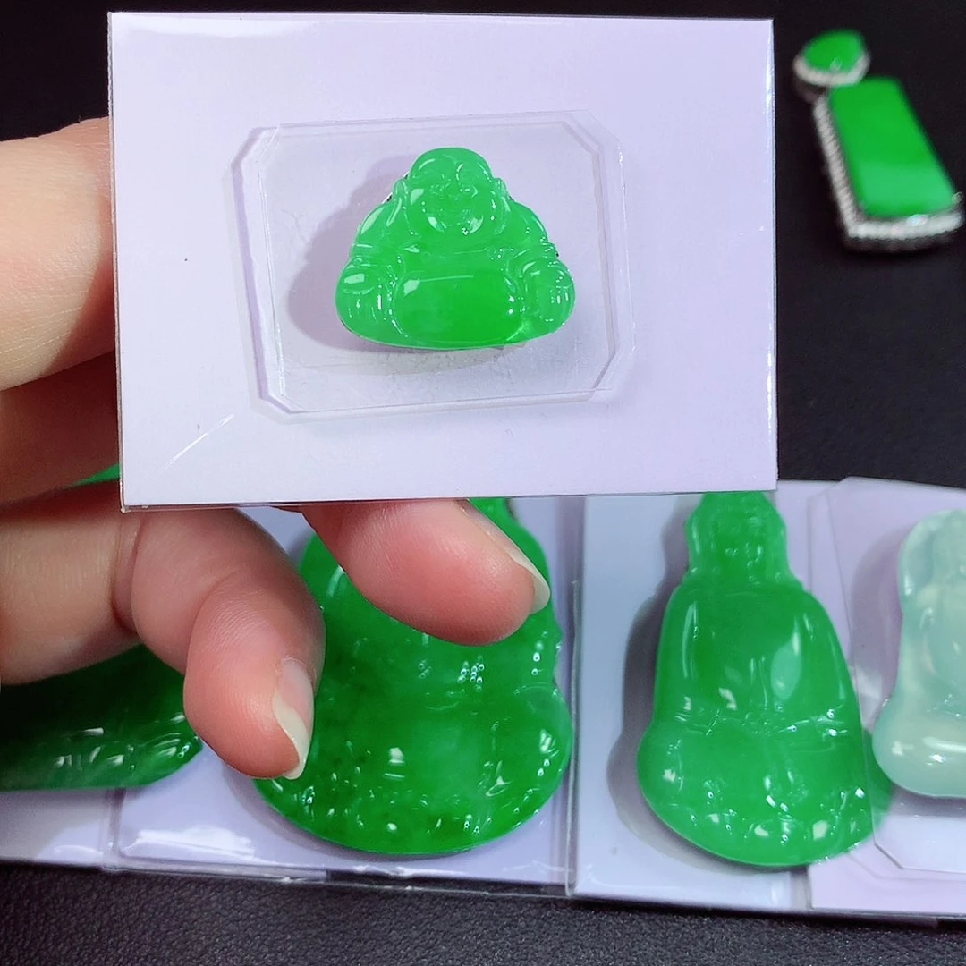 吊坠(赠链)未镶嵌翡翠天然翡翠