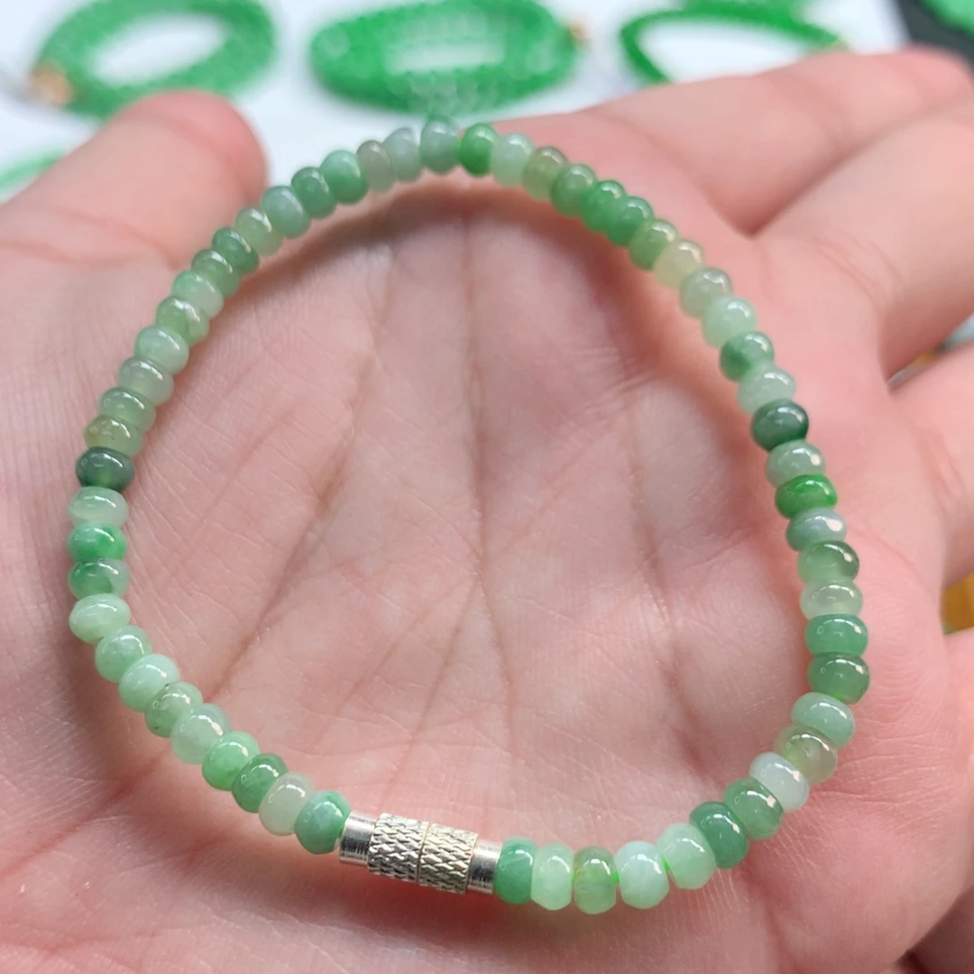 翡翠未镶嵌手链翡翠