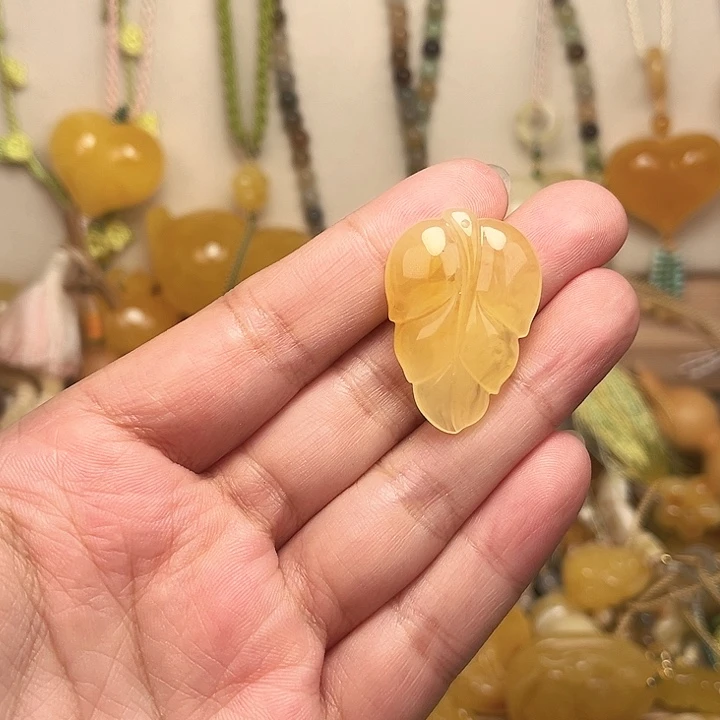 蜜蜡颈饰未镶嵌蜜蜡