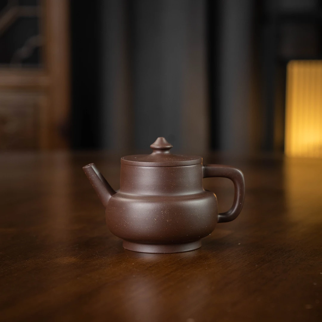 珽珽茶器【范家壶庄】执壶 蒋梦迪制 老紫泥 180cc 家用紫砂壶