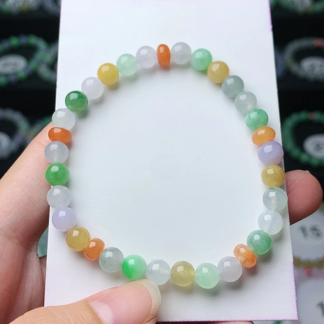 未镶嵌手链翡翠翡翠