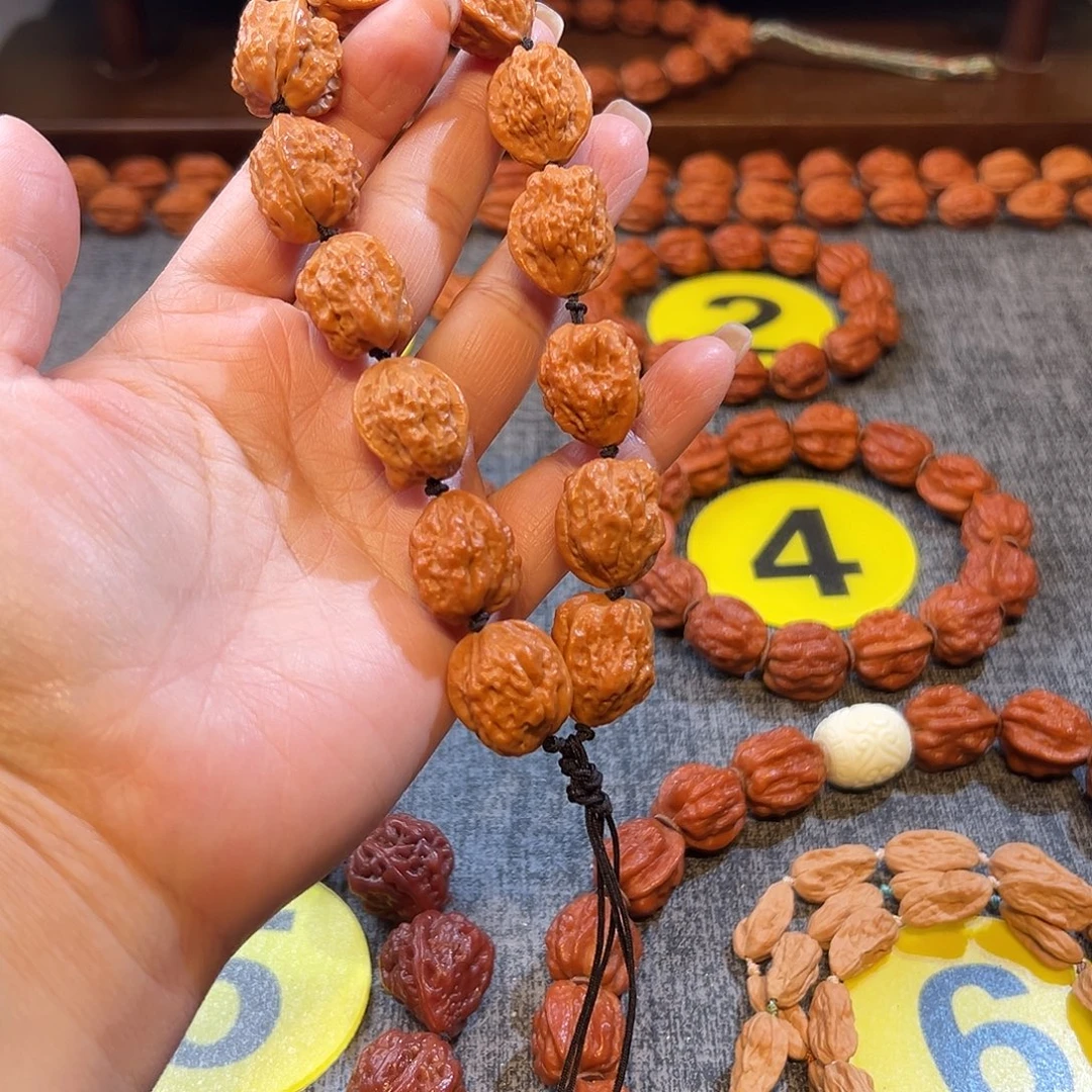 文玩核桃手串小金蟾