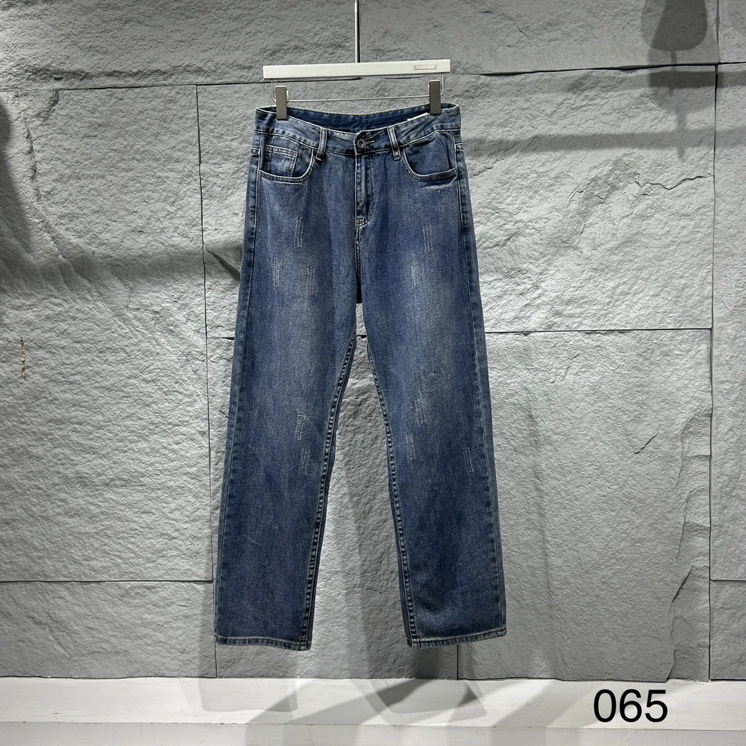 大占推荐 065 春季加厚直筒牛仔裤