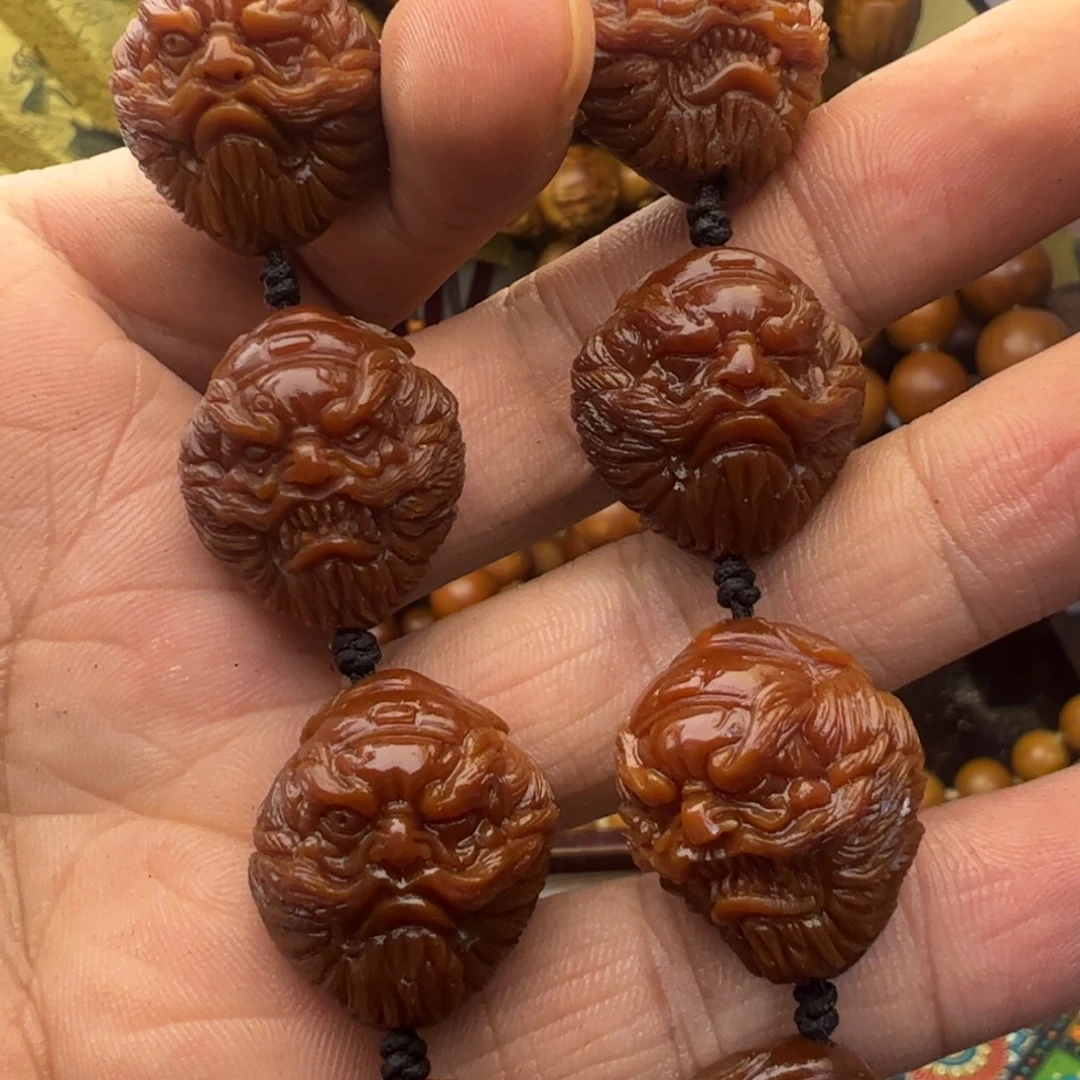 手串/手链橄榄核2.0铁盒钟馗头