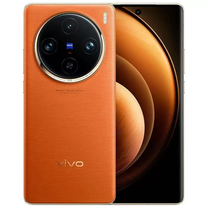99新 vivo X100Pro蓝晶X天玑9300蔡司APO超级长焦旗舰曲屏手机