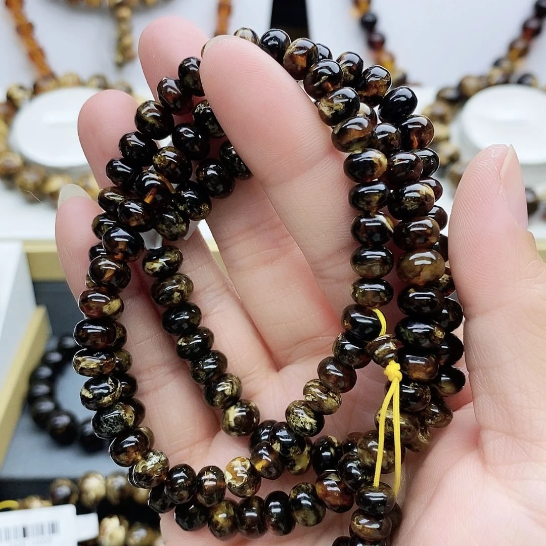 琥珀颈饰未镶嵌琥珀7