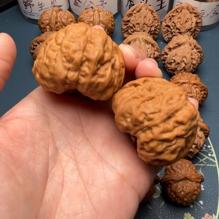 文玩核桃吊坠44牛蛙