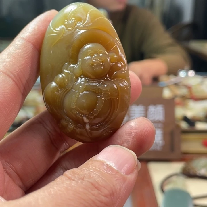 颈饰未镶嵌和田玉