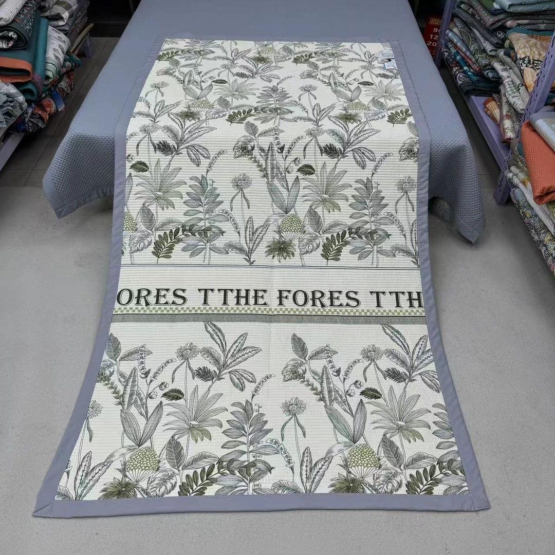 热带雨林120*220cm凉席夏季天丝凉感床盖软席沙发垫学生宿舍床垫