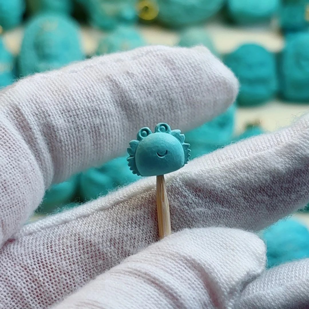 未镶嵌绿松石珠宝奇石