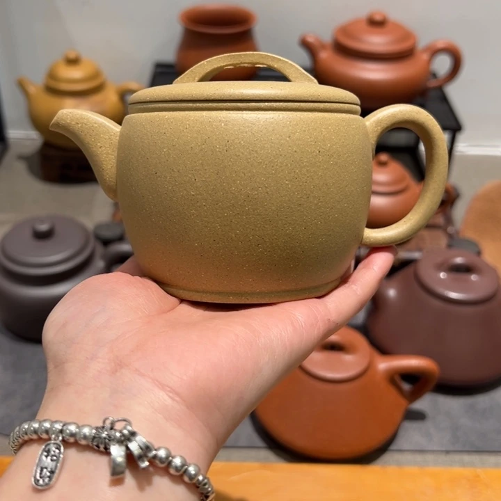 紫砂茶壶幸*宜兴黄龙山紫砂壶