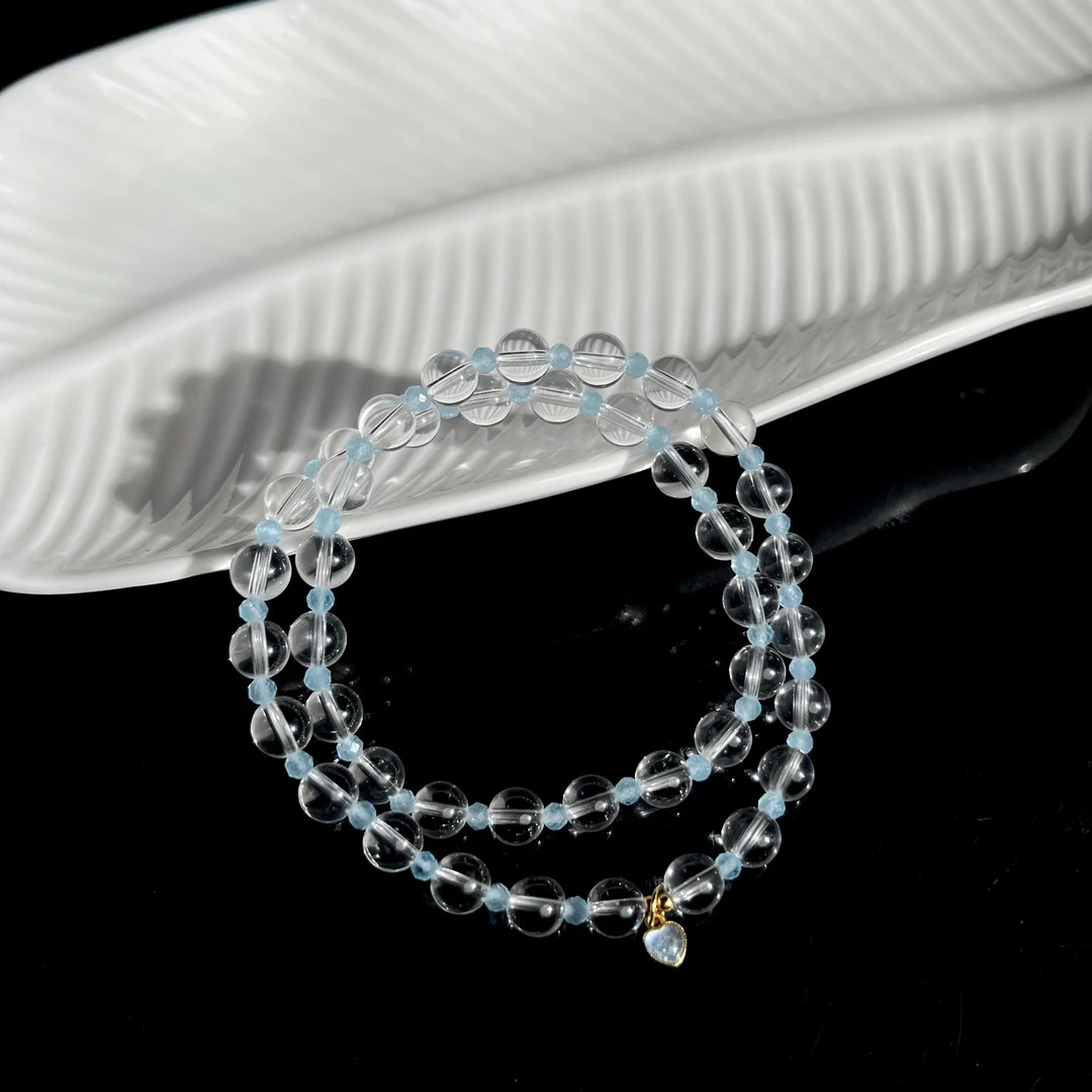 【大鱼甄选】全净体双A露思双圈手串3-6mm+SJ51多样性发其一3mm+