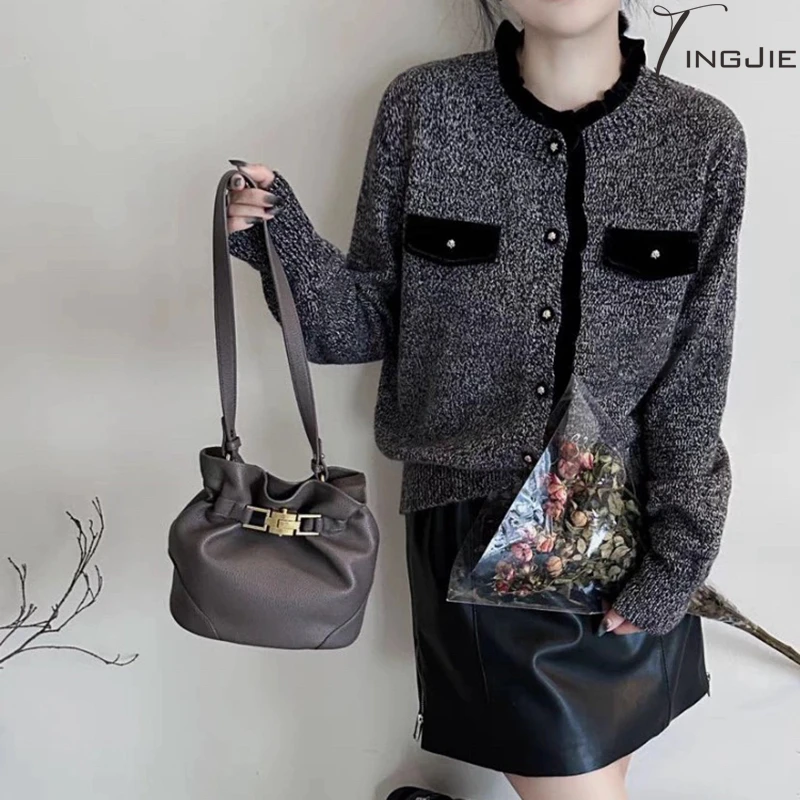 B2386长袖上衣针织毛衣上衣女