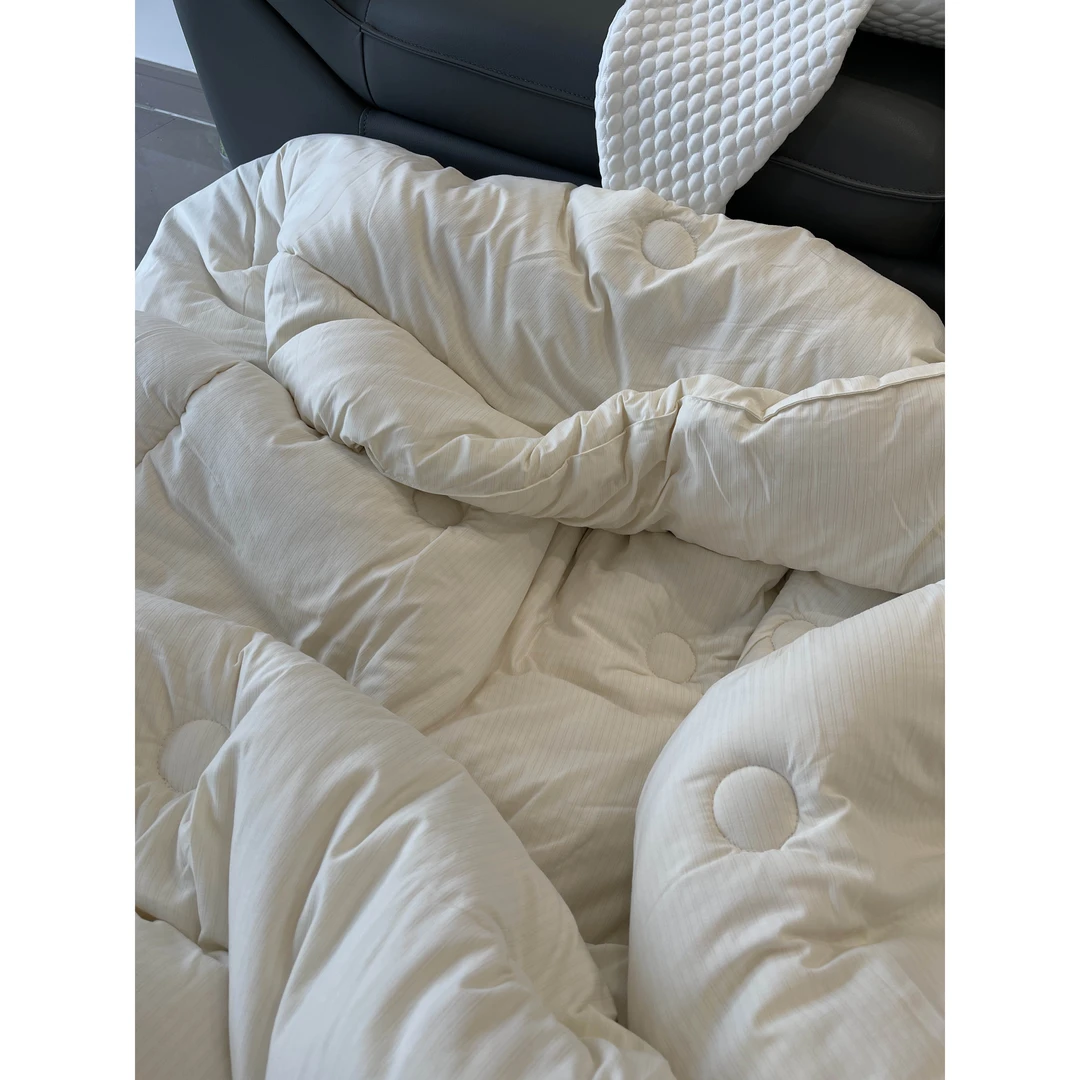 爱丽家新款韩版休闲纯色小竹棉亲肤舒适被子BZ1110