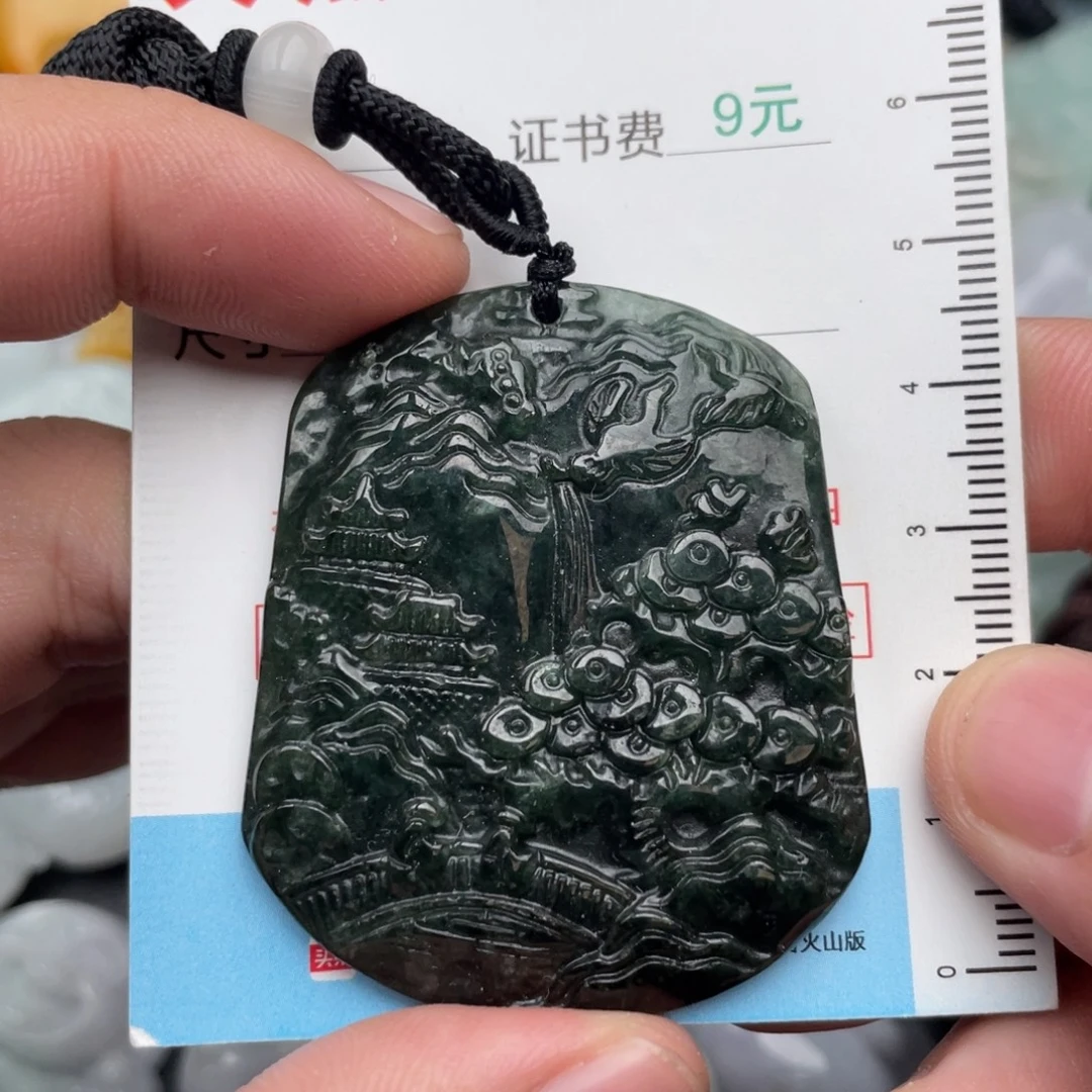 吊坠(不含链)未镶嵌翡翠