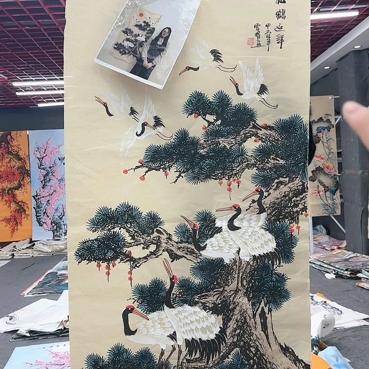 国画无毛或被短柔或短