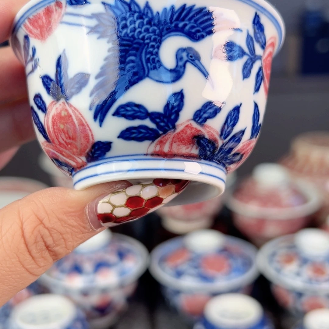 杯子景德镇毛仔柴窑主人杯