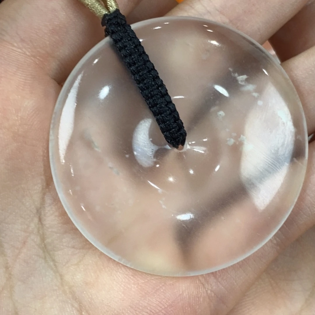 一***念未镶嵌吊坠石英质玉