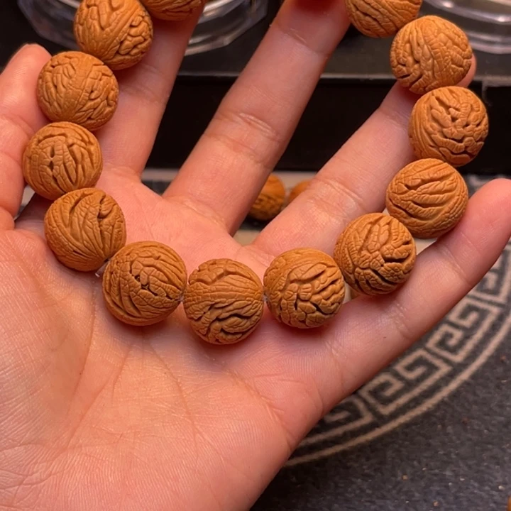 桃核手串龙纹桃核17