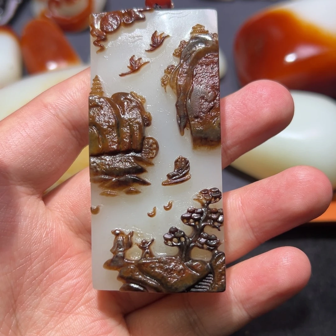 和田玉（糖玉）未镶嵌颈饰