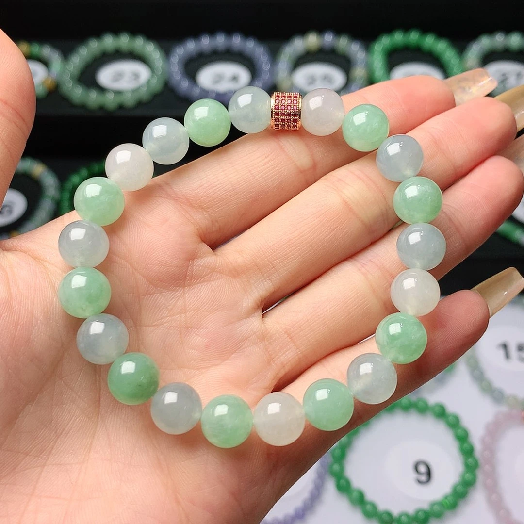 未镶嵌手链翡翠翡翠