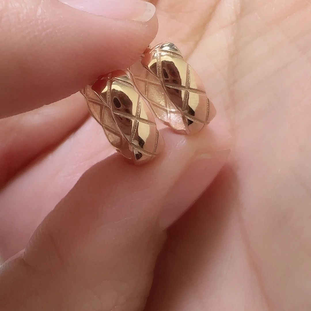 18K金耳饰多样性发货其一