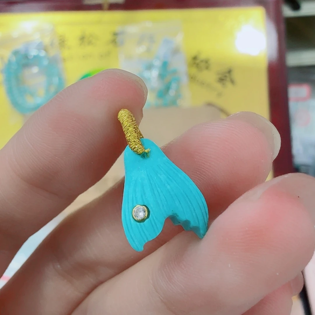 未镶嵌绿松石珠宝奇石