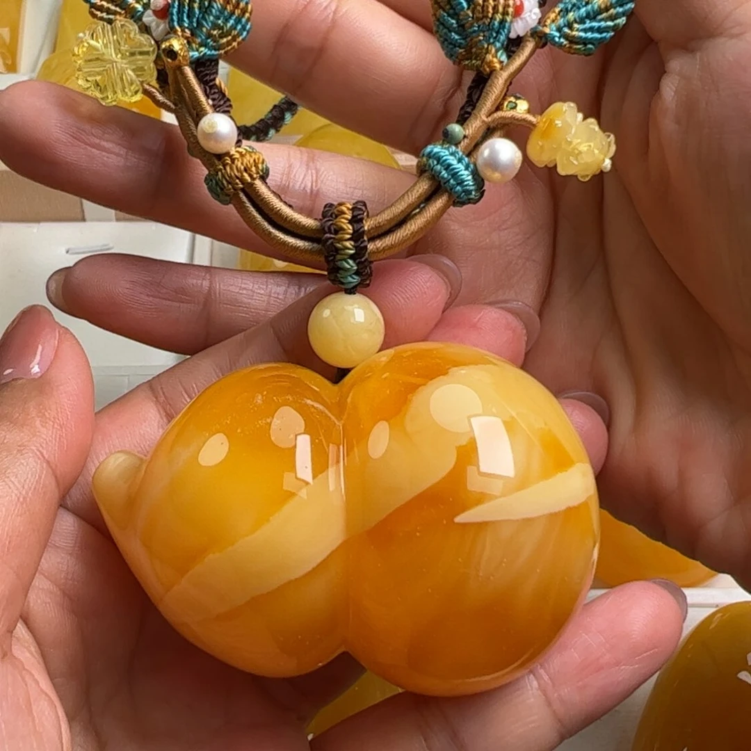 未镶嵌毛衣链蜜蜡拿****道无优化