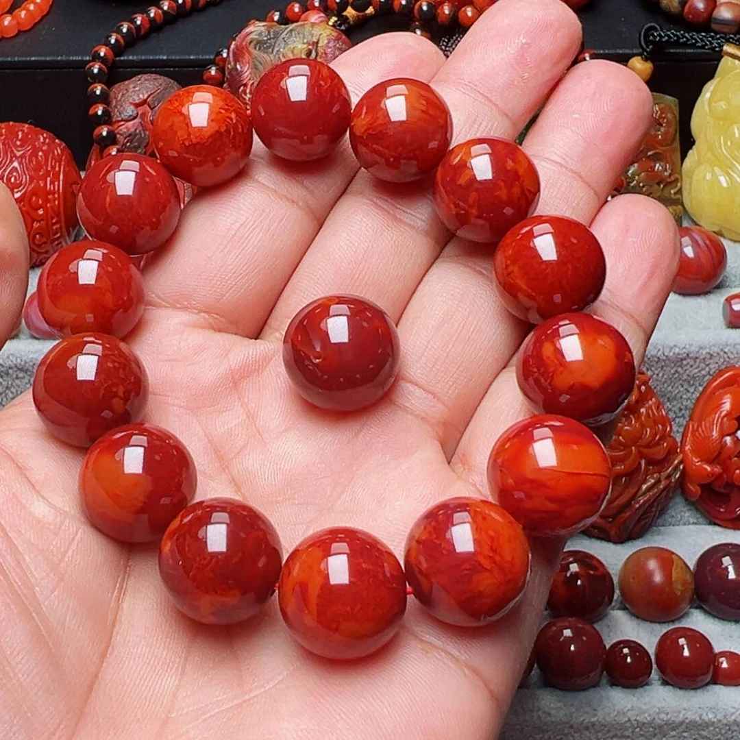 【闪购商品】南红玛瑙珠宝奇石未镶嵌花*