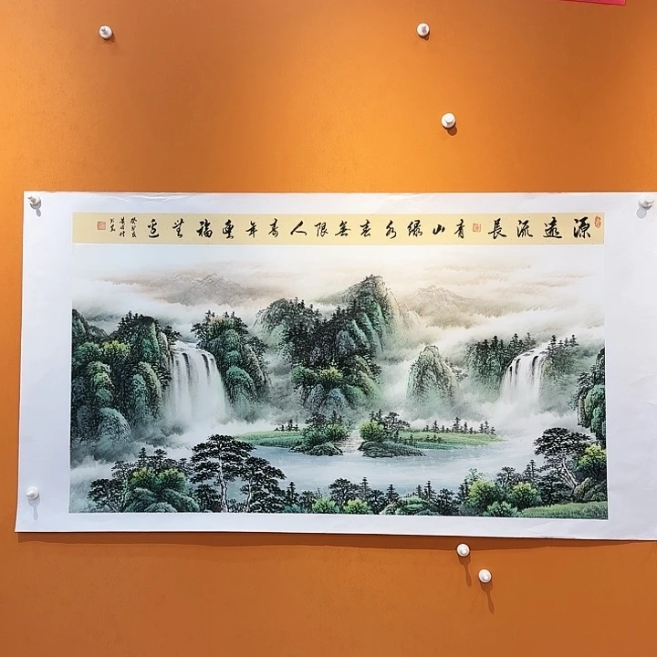 国画书法作品多次参加