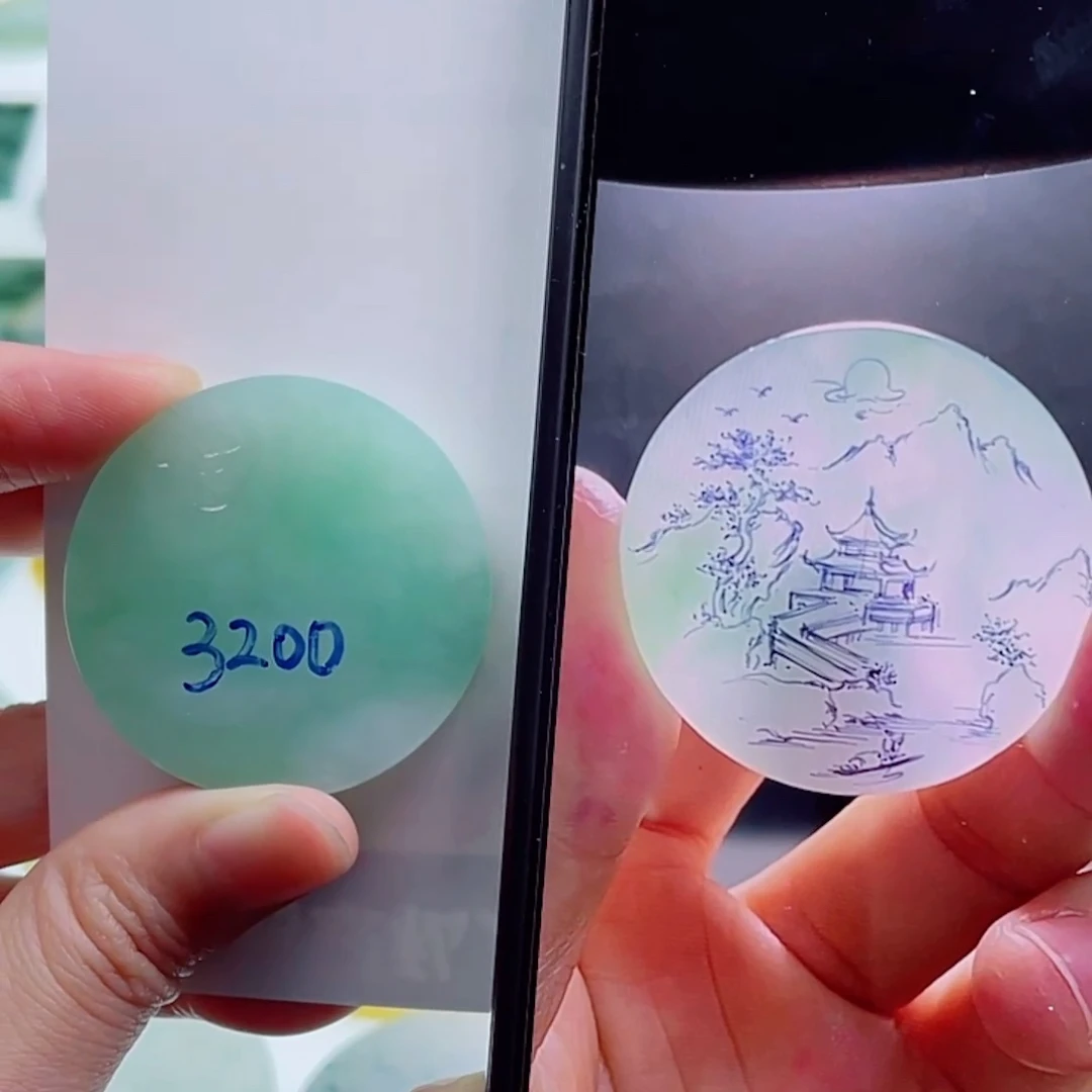 定制翡翠未镶嵌包工