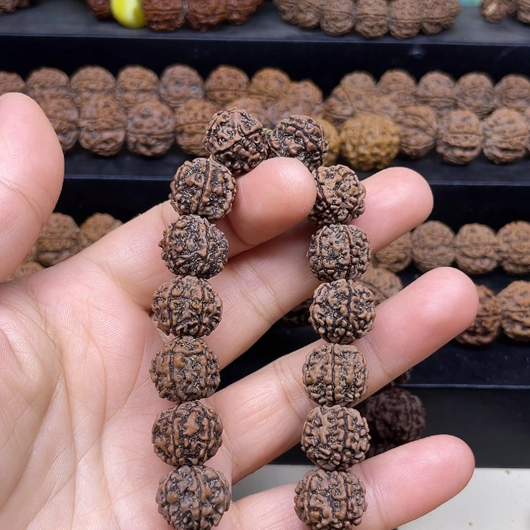 手串金刚菩提16mm野生籽六瓣