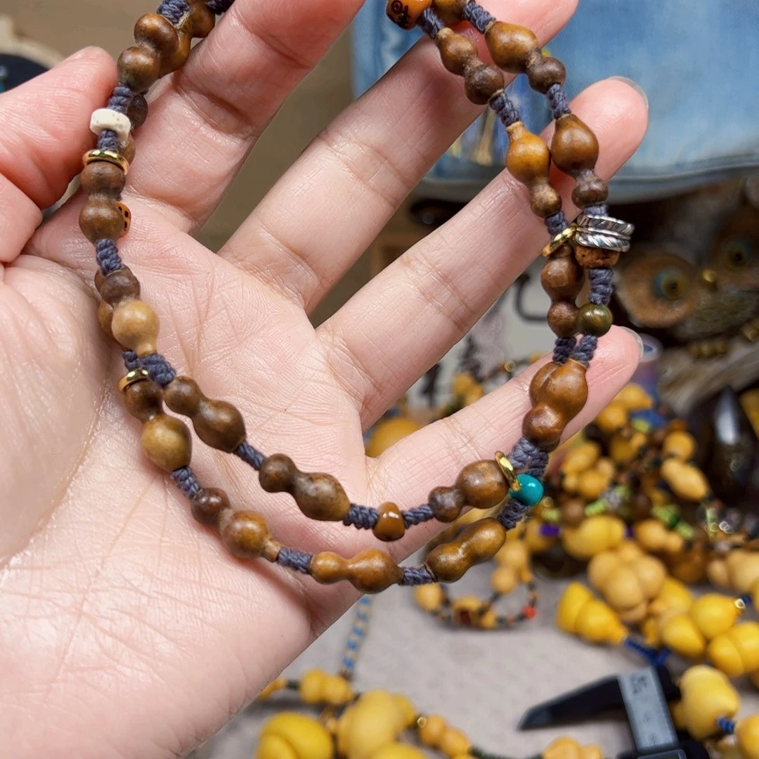 格****葫芦手串吊坠项链
