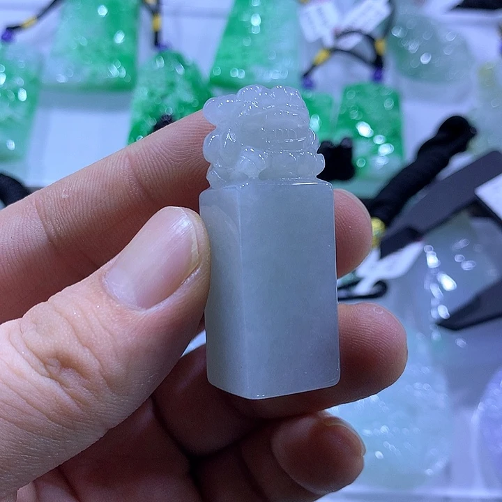 翡翠未镶嵌项链天然翡翠A货吊坠