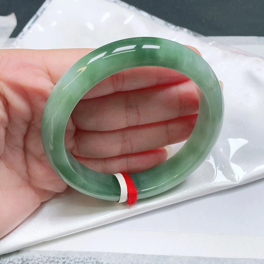 翡翠手镯未镶嵌手镯58