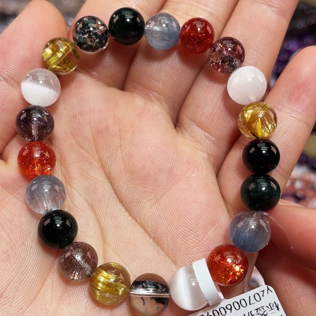 水晶手链未镶嵌多宝手链9.3