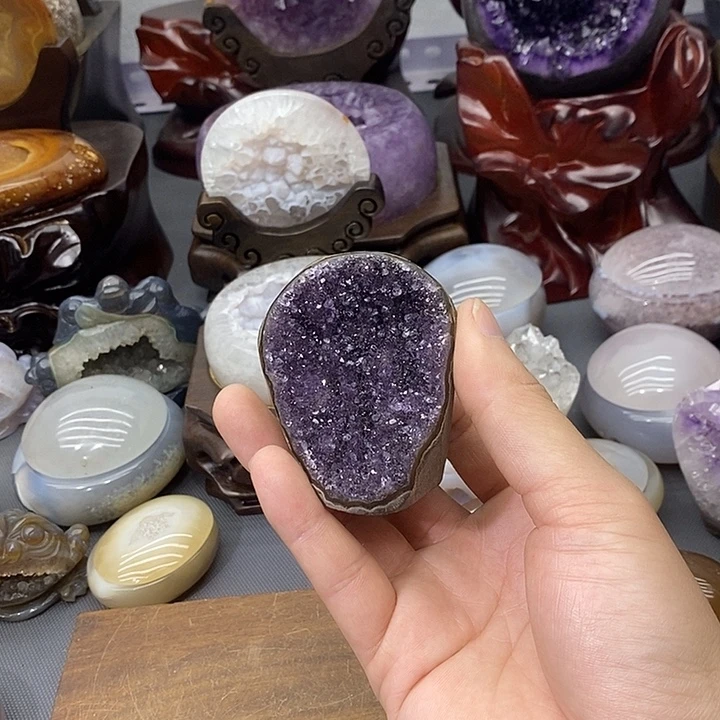 摆件未镶嵌紫晶紫晶