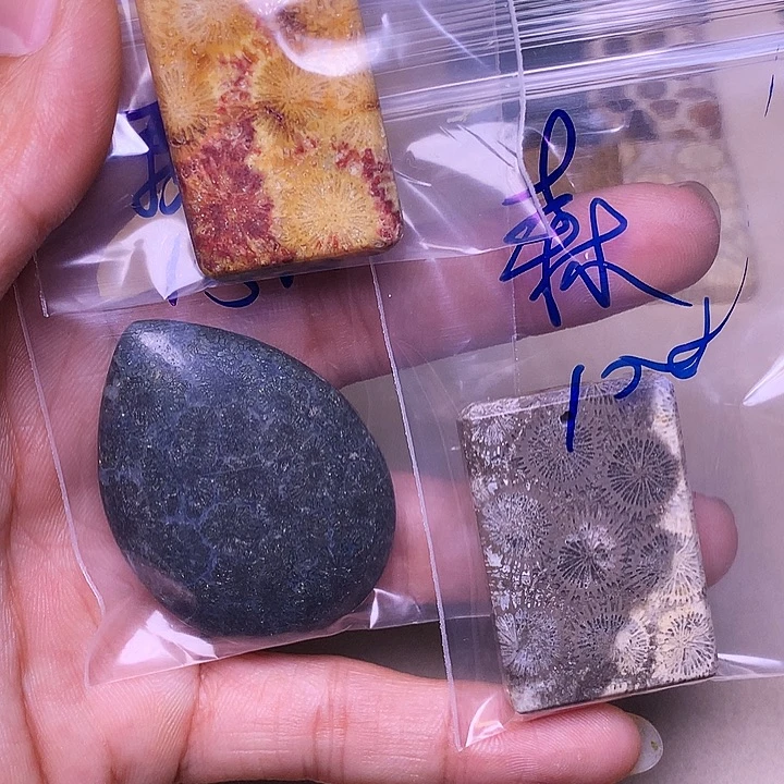 森***烛硅化玉合金珊瑚玉