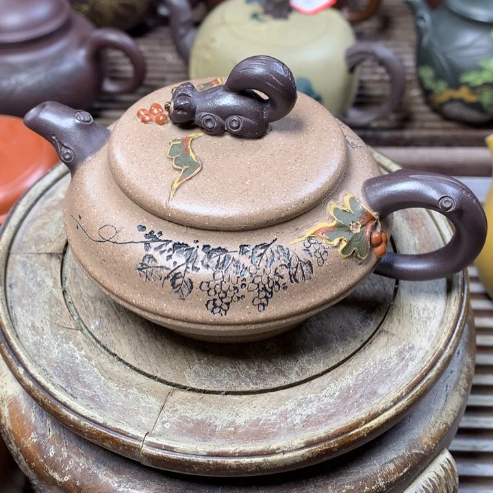 紫砂茶壶原矿手工47