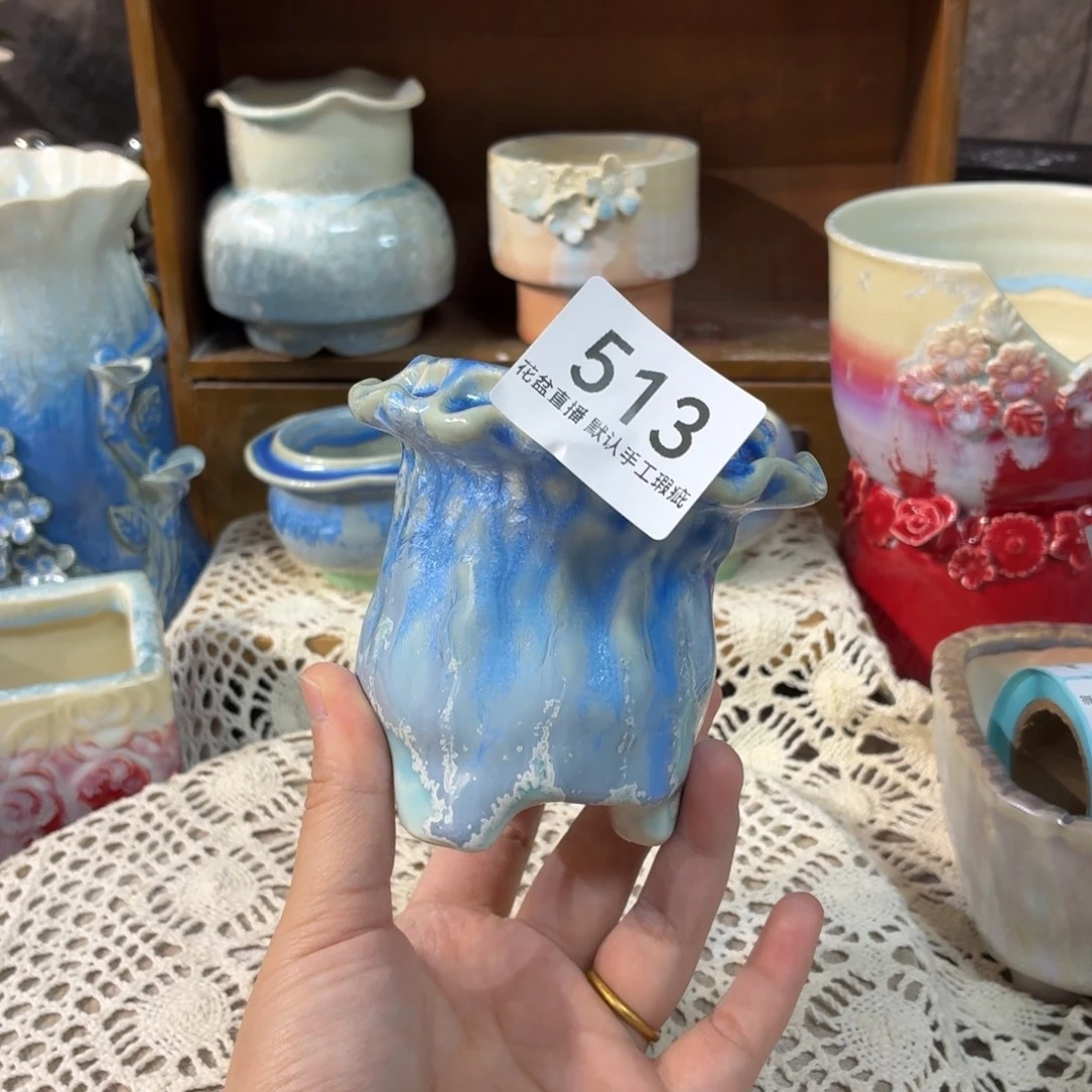 景德镇陶瓷花盆花盆