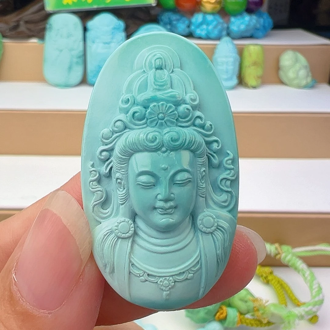 未镶嵌绿松石项链