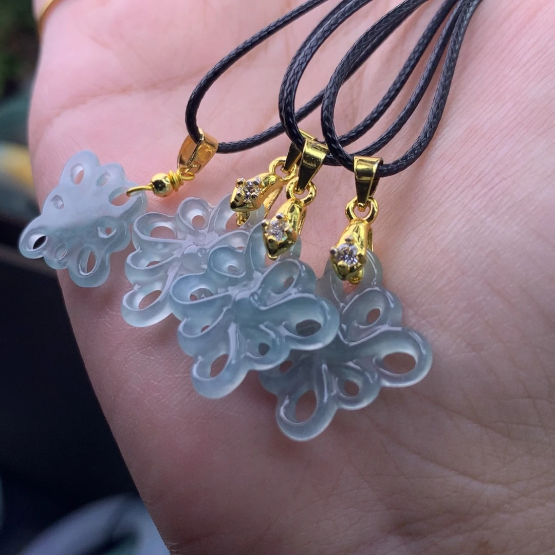 翡翠未镶嵌挂件多样性发一件