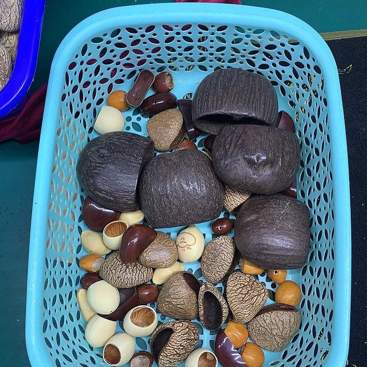 黑***啊千眼菩提吊坠果壳