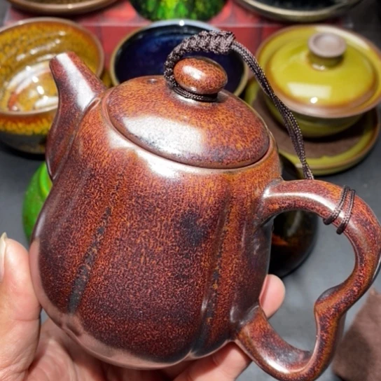 茶盏建盏主人杯茶壶盖碗品茗杯036