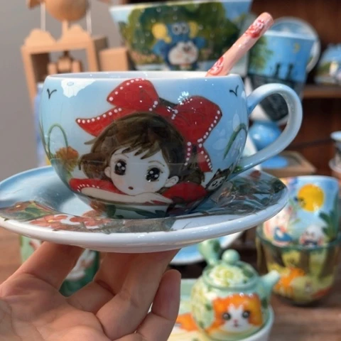 炉景德镇釉下手绘陶瓷