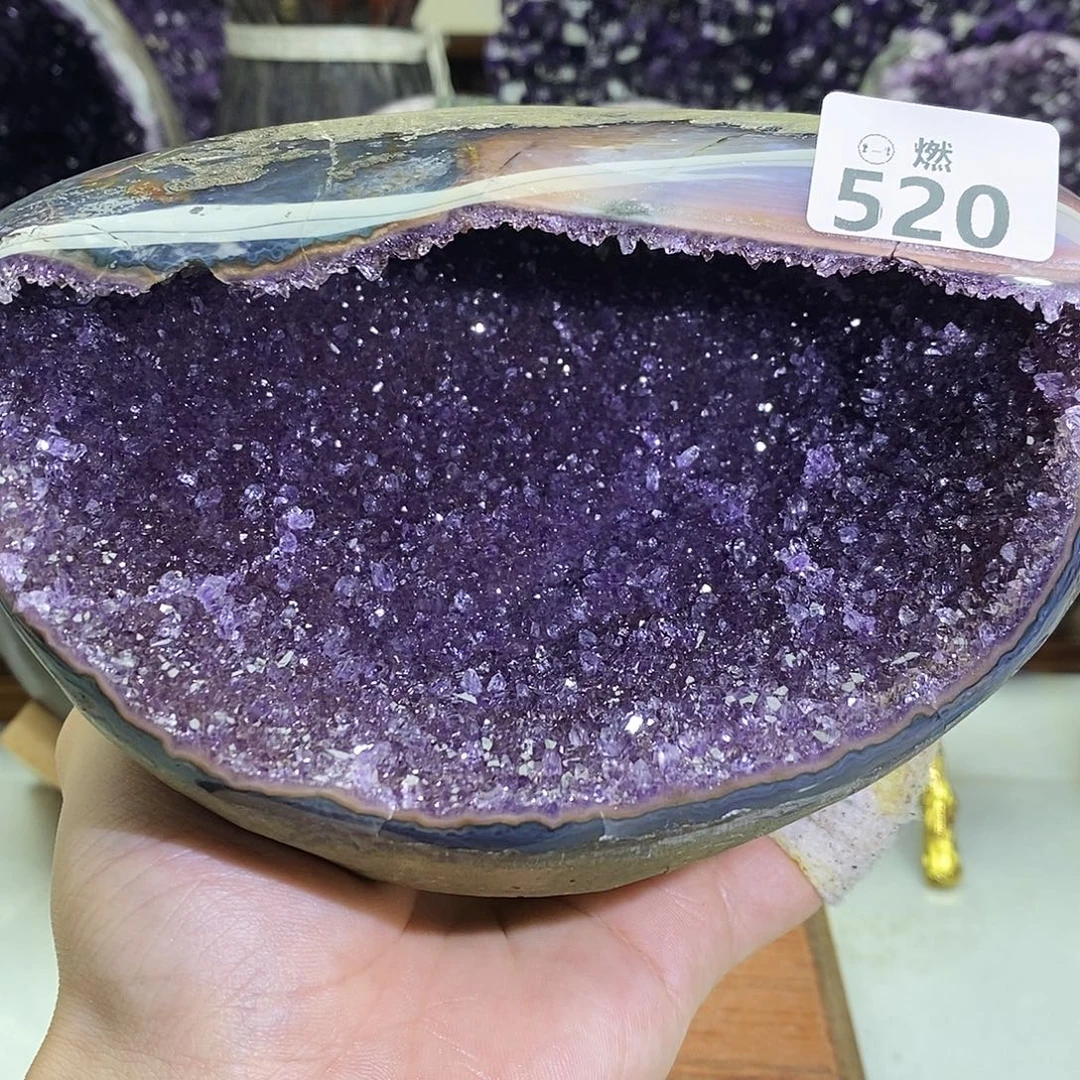 未镶嵌大型摆件（非配饰）紫晶